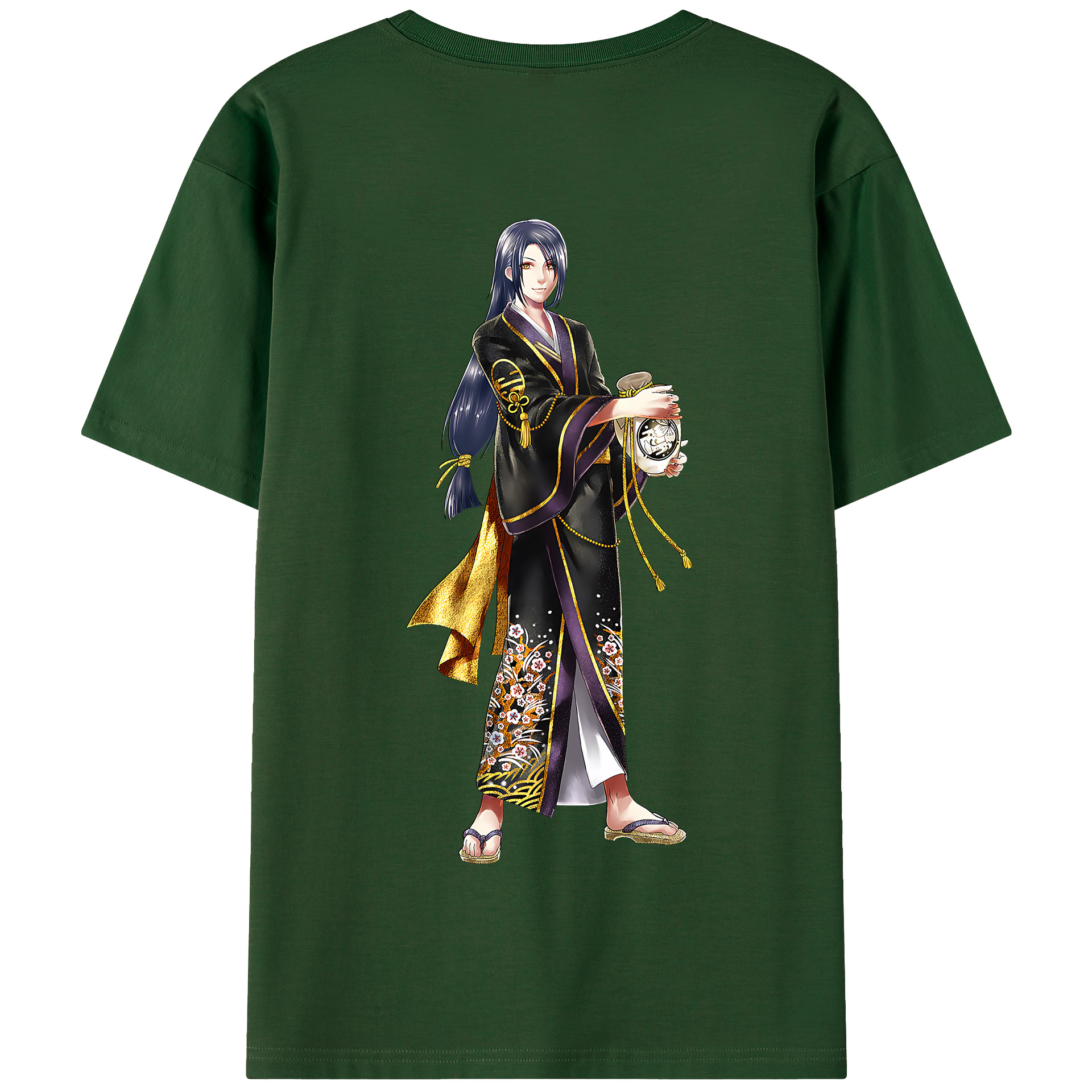 （画像用） 刀剣乱舞 Touken Ranbu 綿100％半袖Tシャツ（背面プリント）
